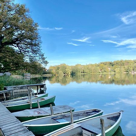 Snug Stays I 3 Zimmer Design Apartment Am See Mit Garten I Home Office I Highspeed Wifi Weßling Exteriör bild