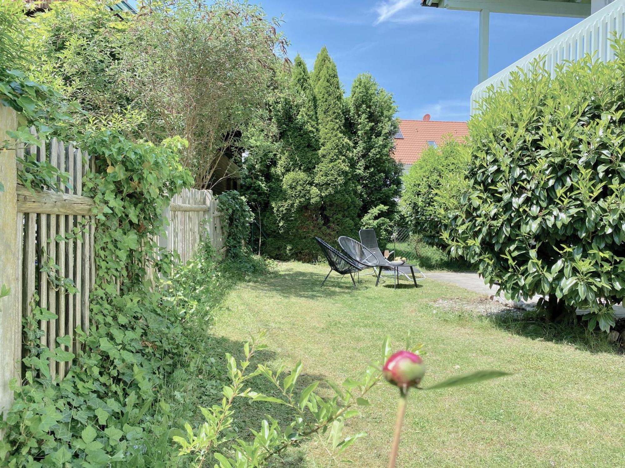 Snug Stays I 3 Zimmer Design Apartment Am See Mit Garten I Home Office I Highspeed Wifi Weßling Exteriör bild